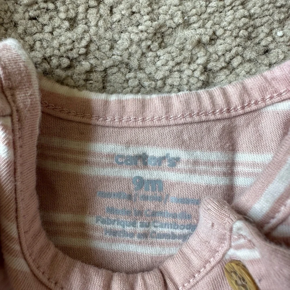 Girls Carters dress 9 mths